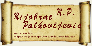 Mijobrat Palkovljević vizit kartica